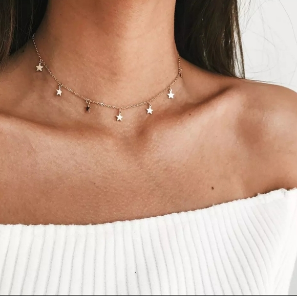 Jewelry - Gold Star Choker